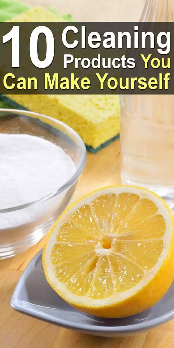 10 Cleaning Products You Can Make Yourself