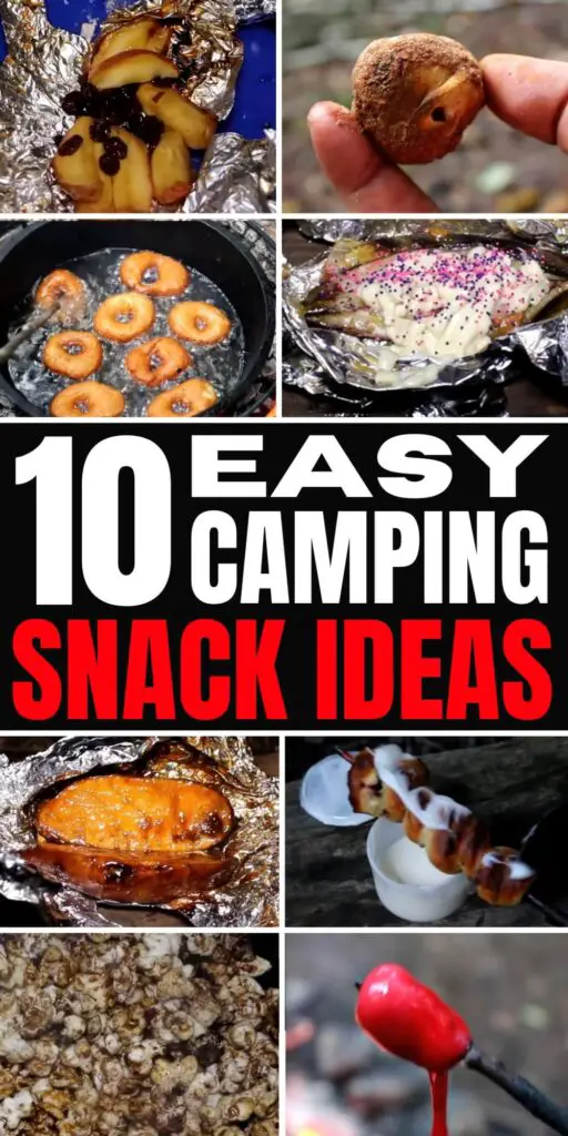 10 Easy Camping Snack Ideas