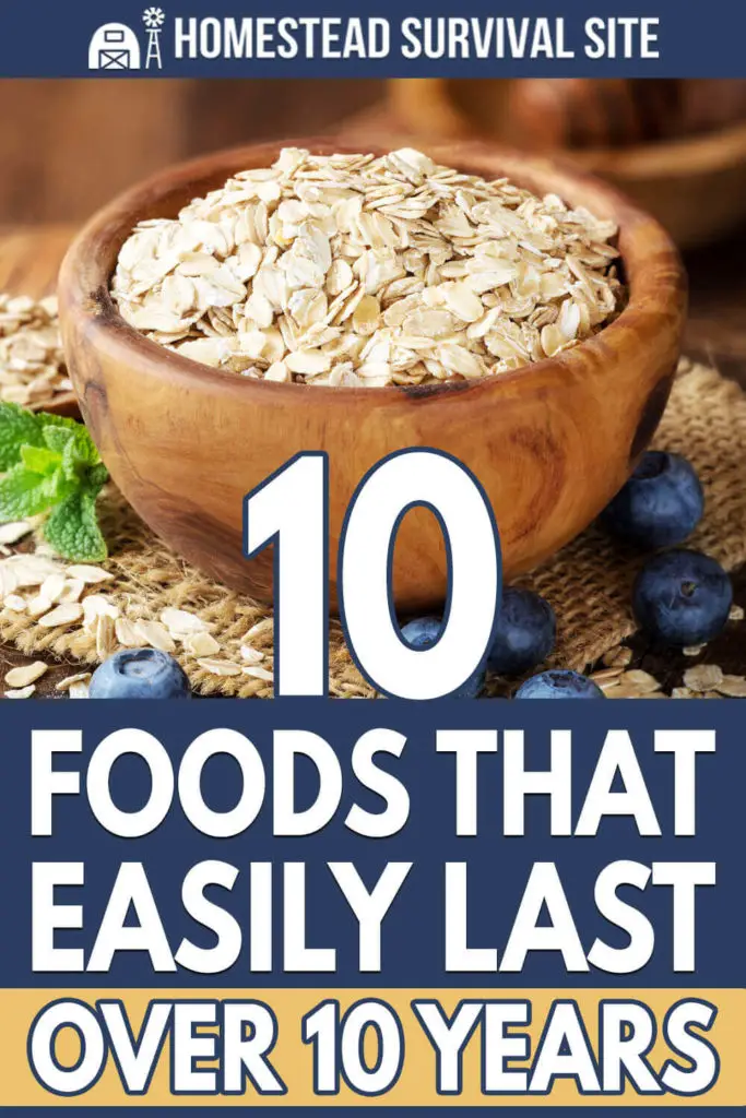 10 Foods That Easily Last Over 10 Years