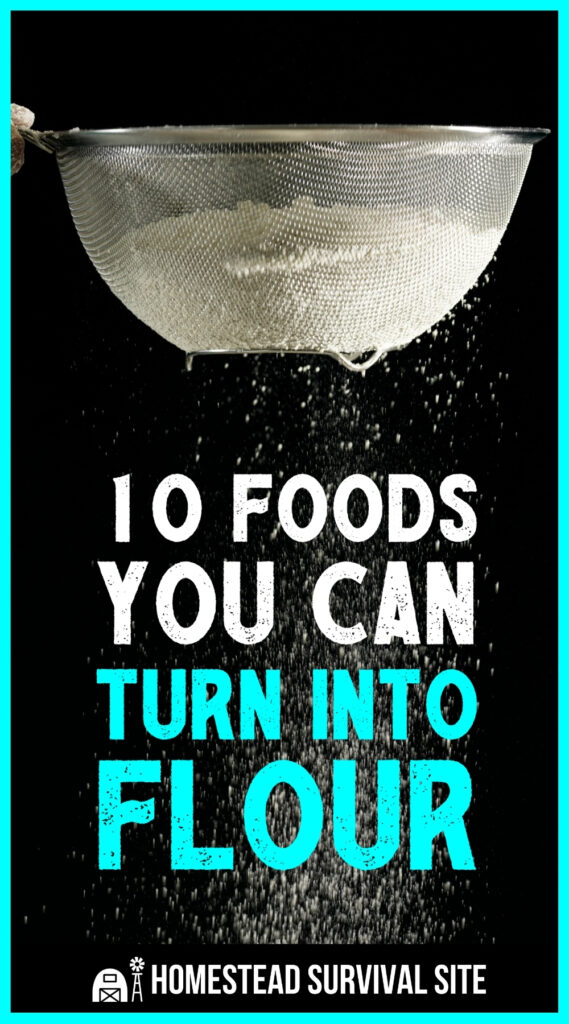 10 Foods You Can Turn Into Flour
