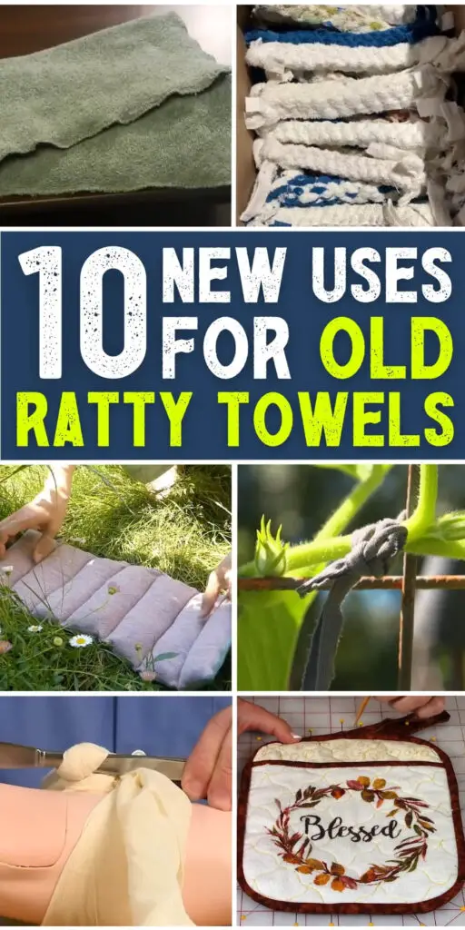 10 New Uses for Old Ratty Towels