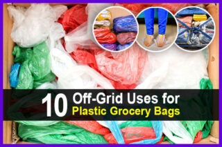 10 Off-Grid Uses for Plastic Grocery Bags