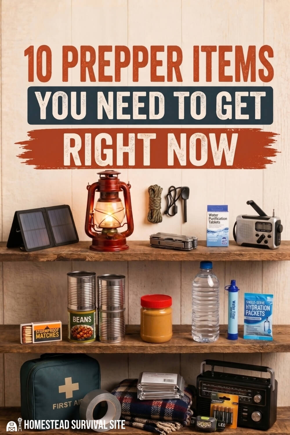 10 Prepper Items You Need To Get Right Now