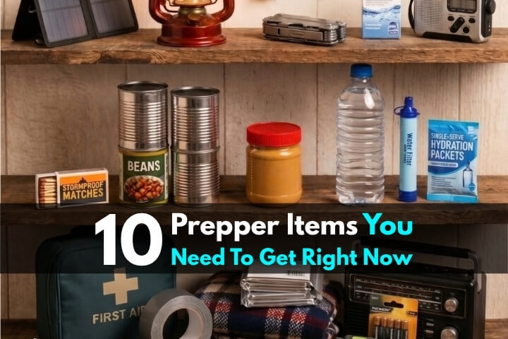 10 Prepper Items You Need To Get Right Now