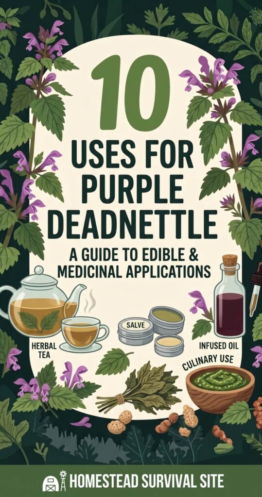10 Uses for Purple Deadnettle