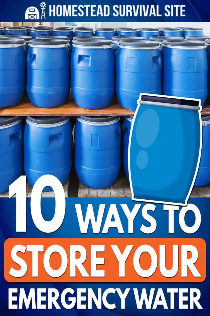 10 Ways to Store Your Emergency Water