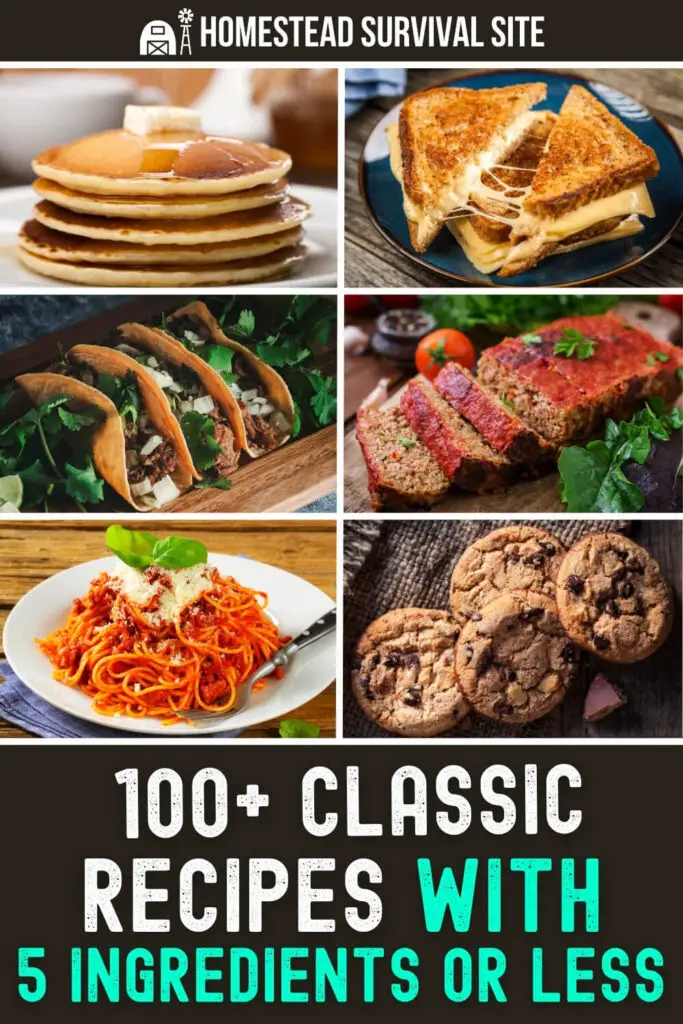 100+ Classic Recipes With 5 Ingredients or Less