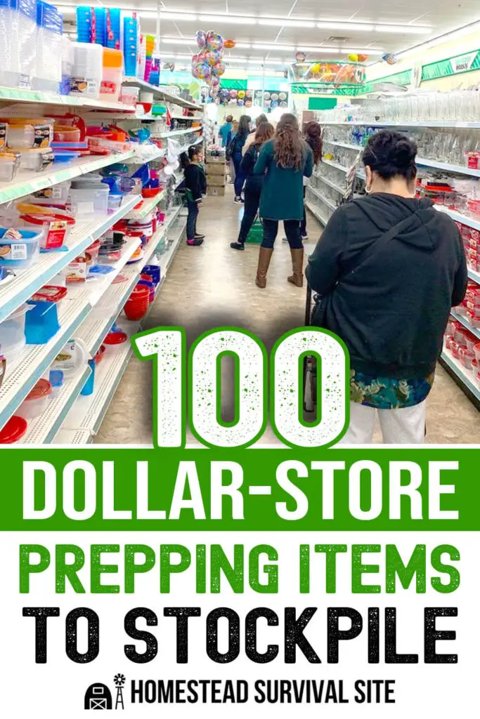 100 Dollar-Store Prepping Items To Stockpile