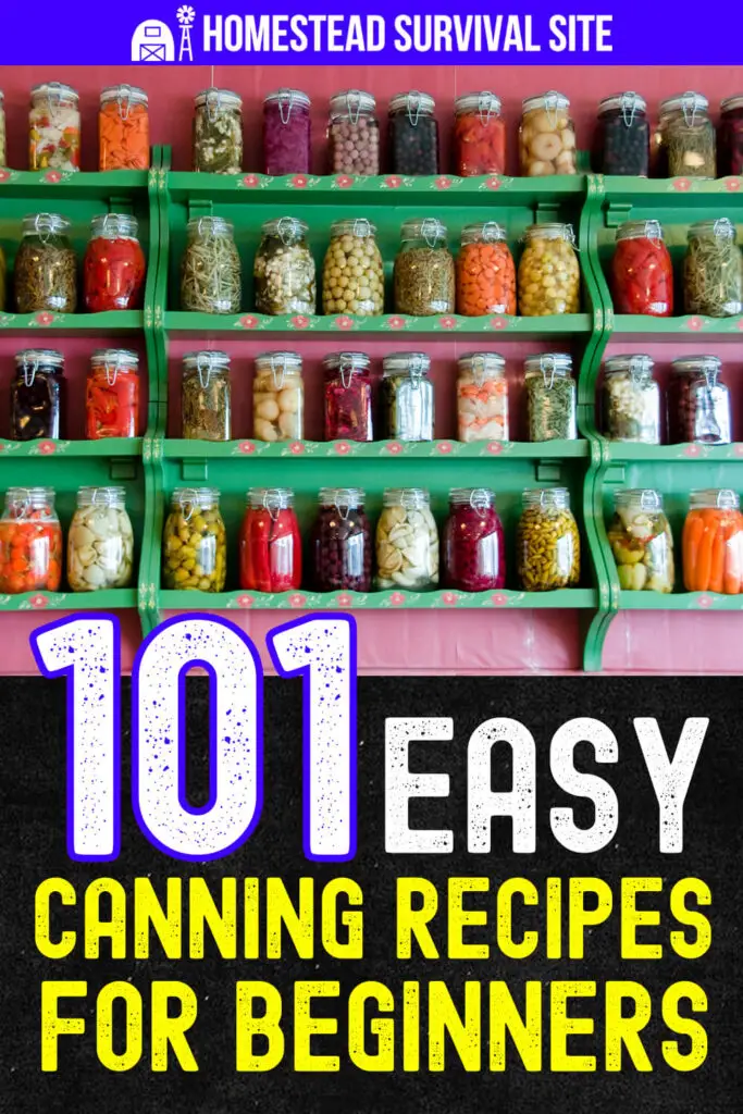 101 Easy Canning Recipes For Beginners