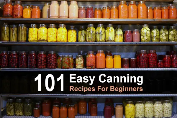 101 Easy Canning Recipes For Beginners