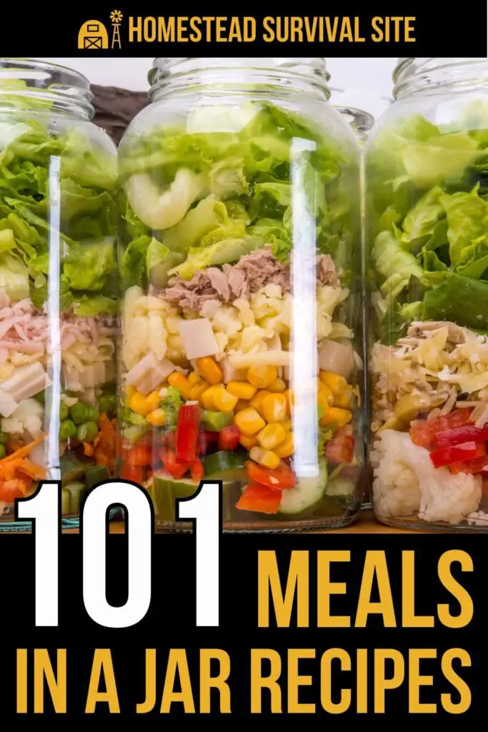 101 Meals in a Jar Recipes - Just Add Water