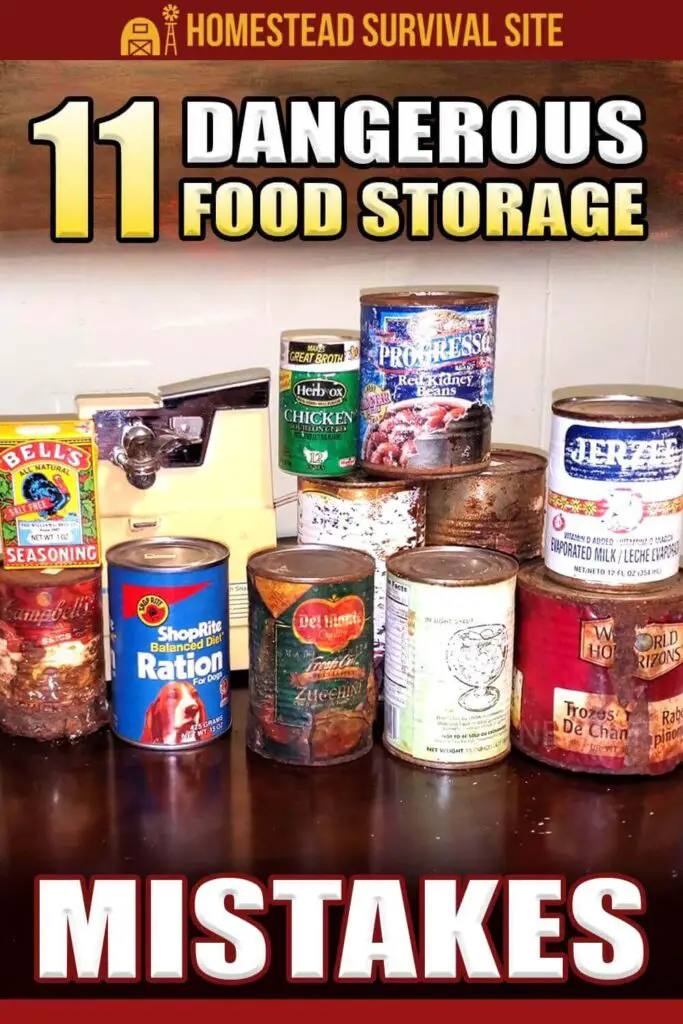 11 Dangerous Food Storage Mistakes