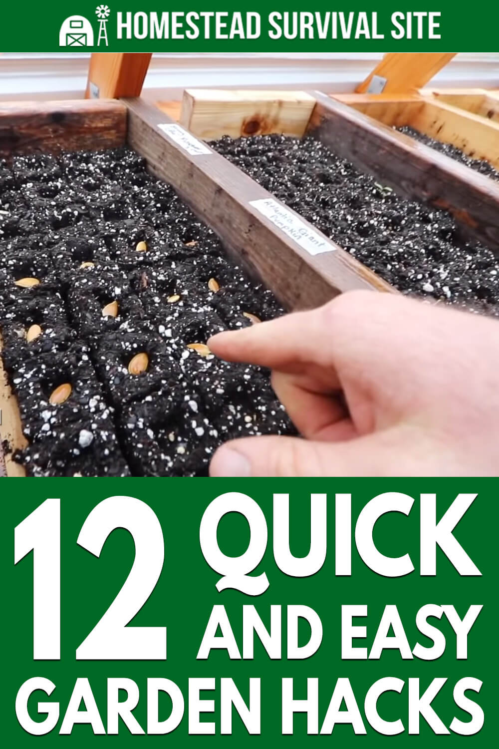 12 Quick and Easy Garden Hacks