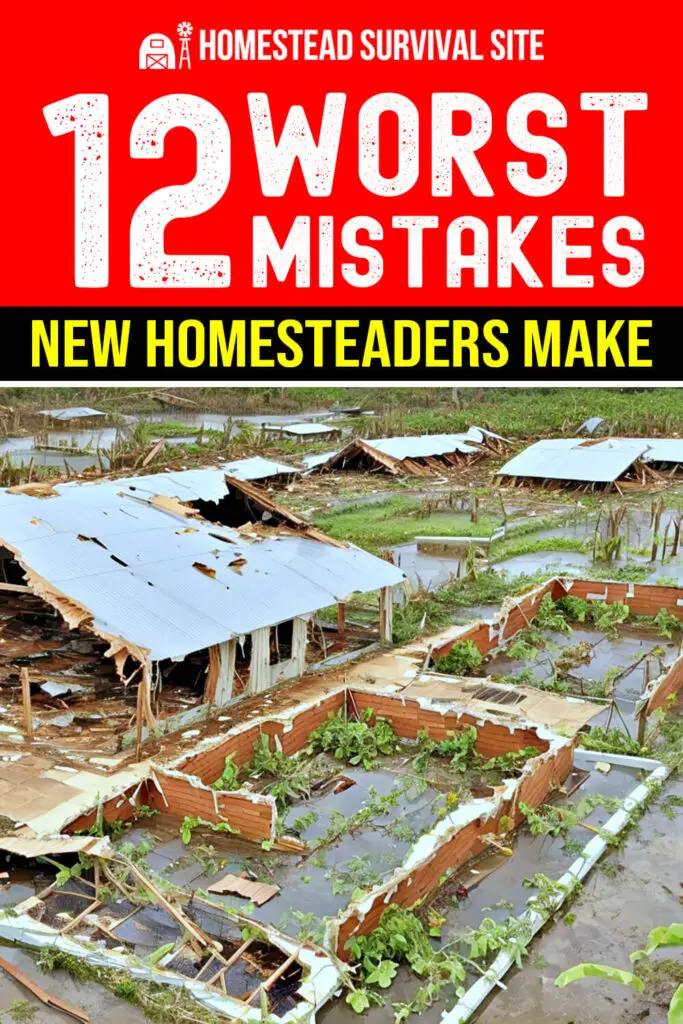 12 Worst Mistakes New Homesteaders Make