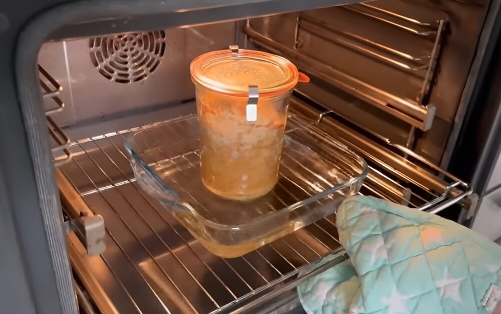 Bread Back Into Oven