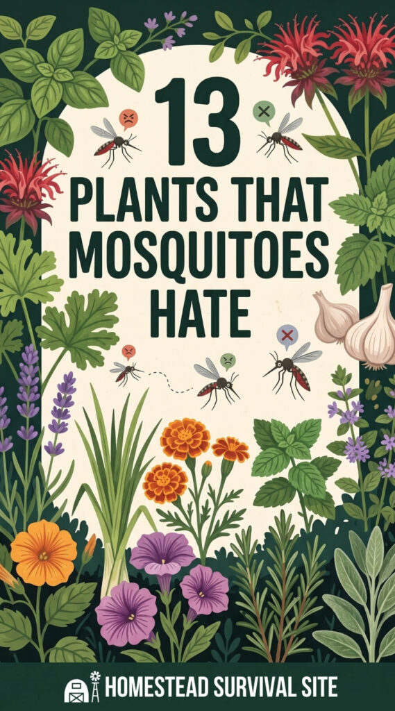 13 Plants That Mosquitoes Hate