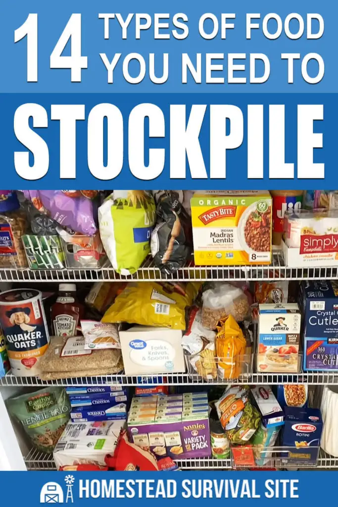14 Types of Food You Need to Stockpile