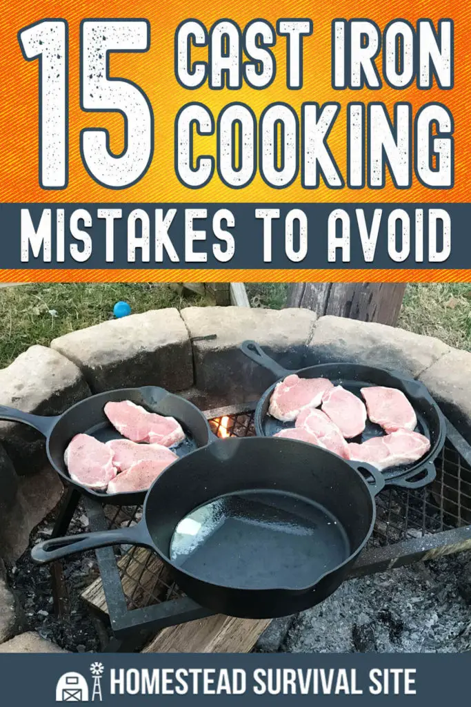 15 Cast Iron Cooking Mistakes to Avoid