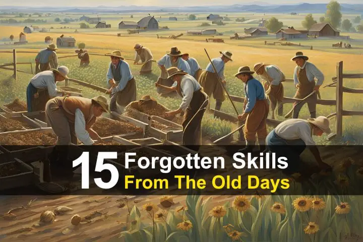 15 Forgotten Skills From The Old Days