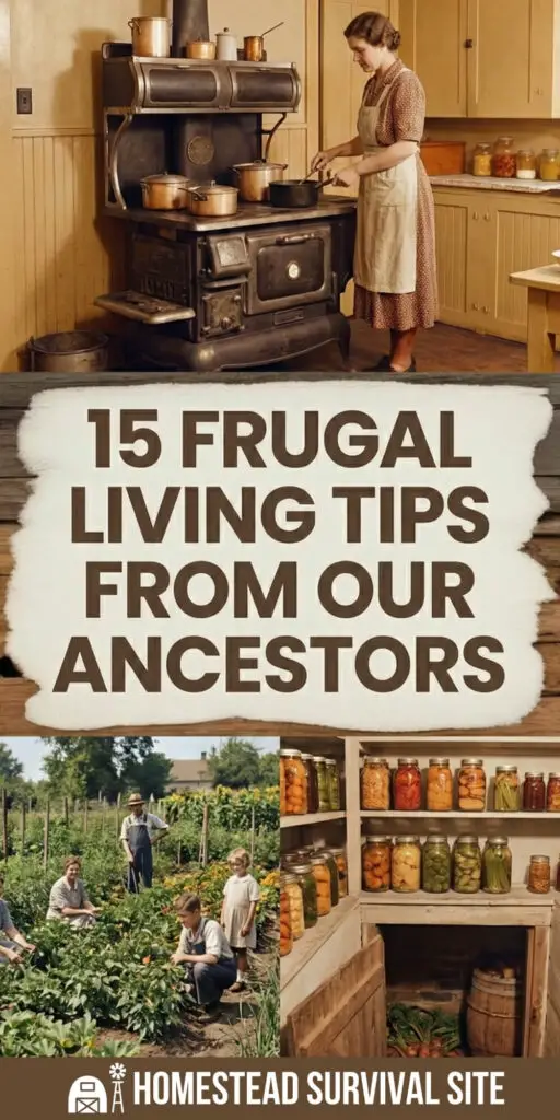 15 Frugal Living Tips from Our Ancestors