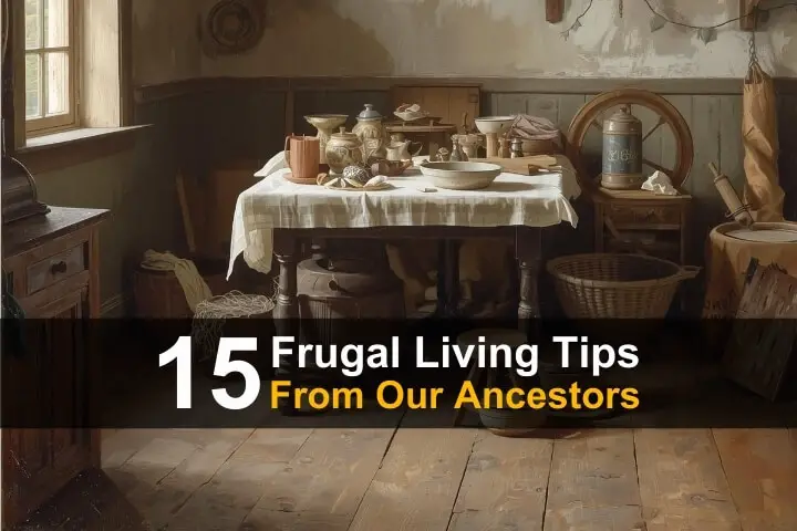 15 Frugal Living Tips from Our Ancestors