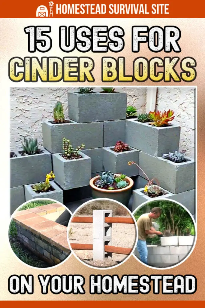 15 Uses for Cinder Blocks on Your Homestead