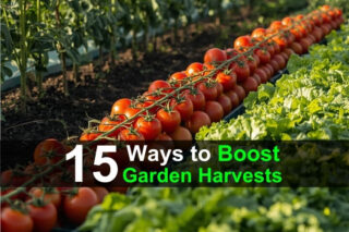 15 Ways to Boost Garden Harvests