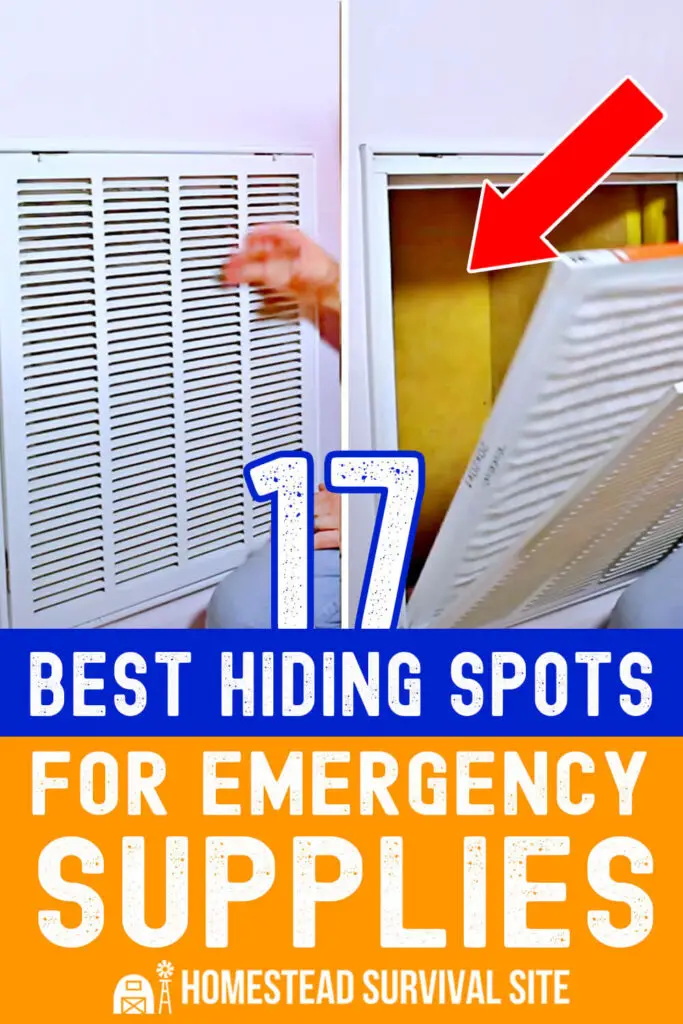 17 Best Hiding Spots for Your Emergency Supplies