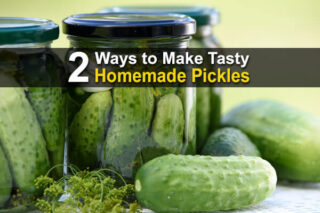 2 Ways to Make Tasty Homemade Pickles