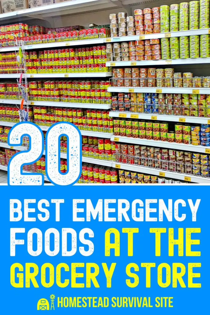 20 Best Emergency Foods at the Grocery Store