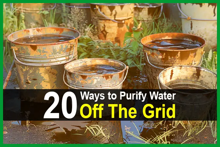 20 Ways to Purify Water Off the Grid