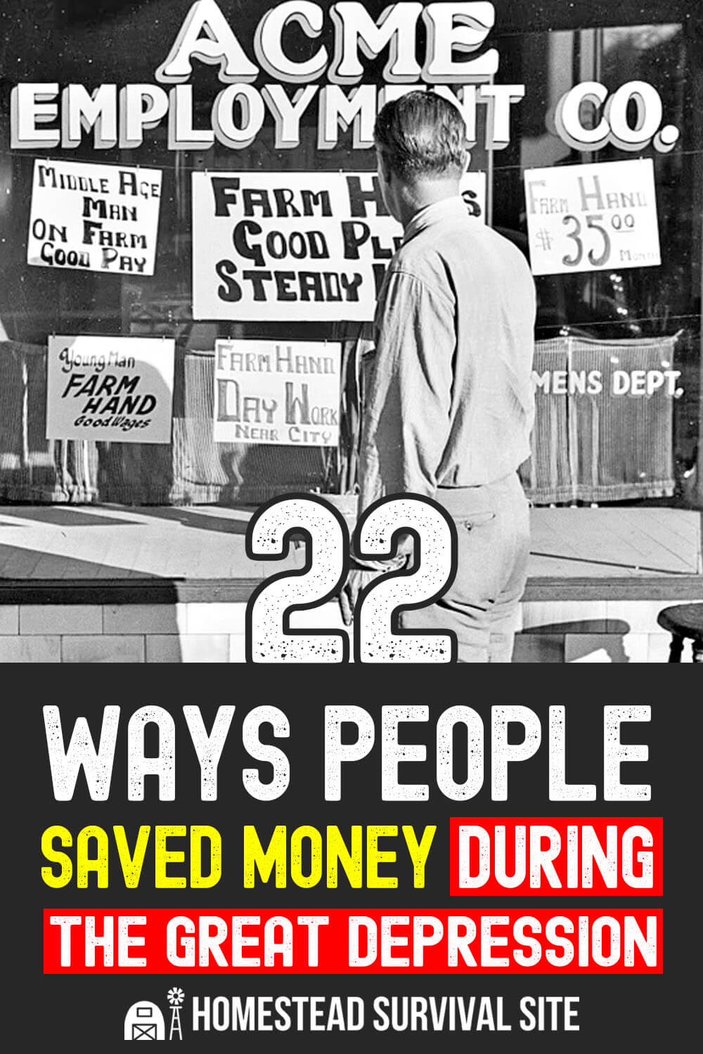 22 Ways People Saved Money During The Great Depression
