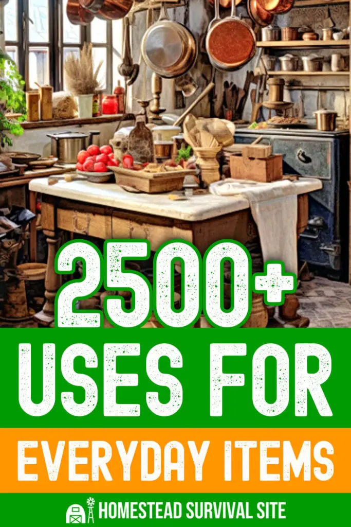 2500 Survival Uses for Everyday Items