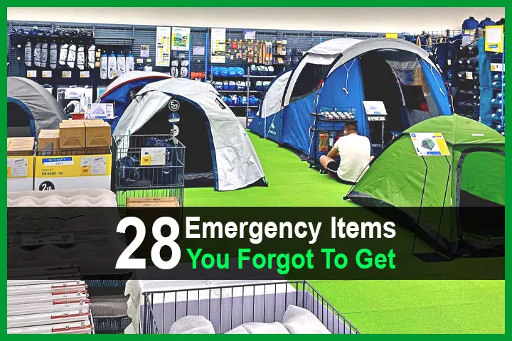 28 Emergency Items You Forgot To Get