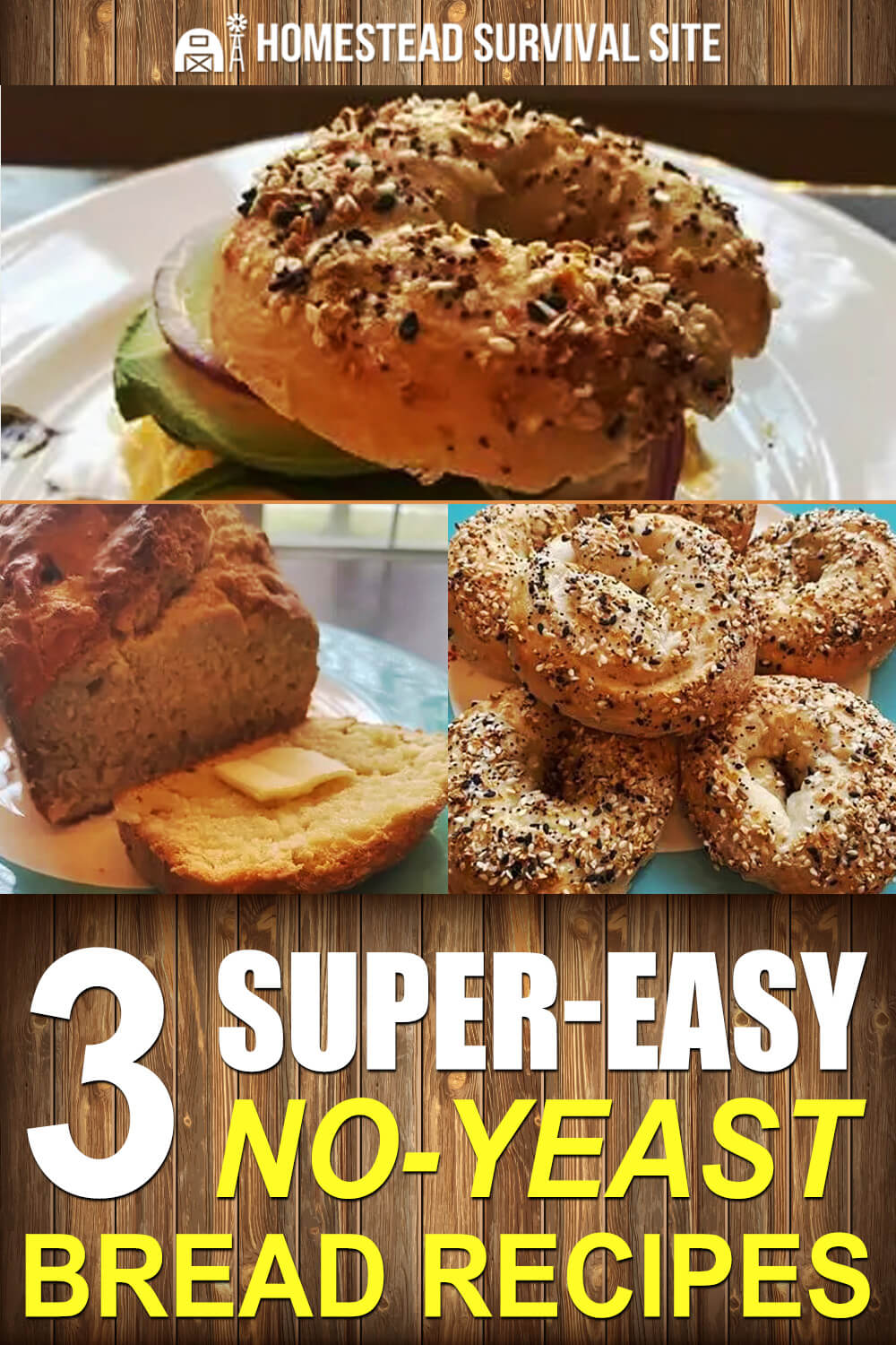 3 Super-Easy No-Yeast Bread Recipes