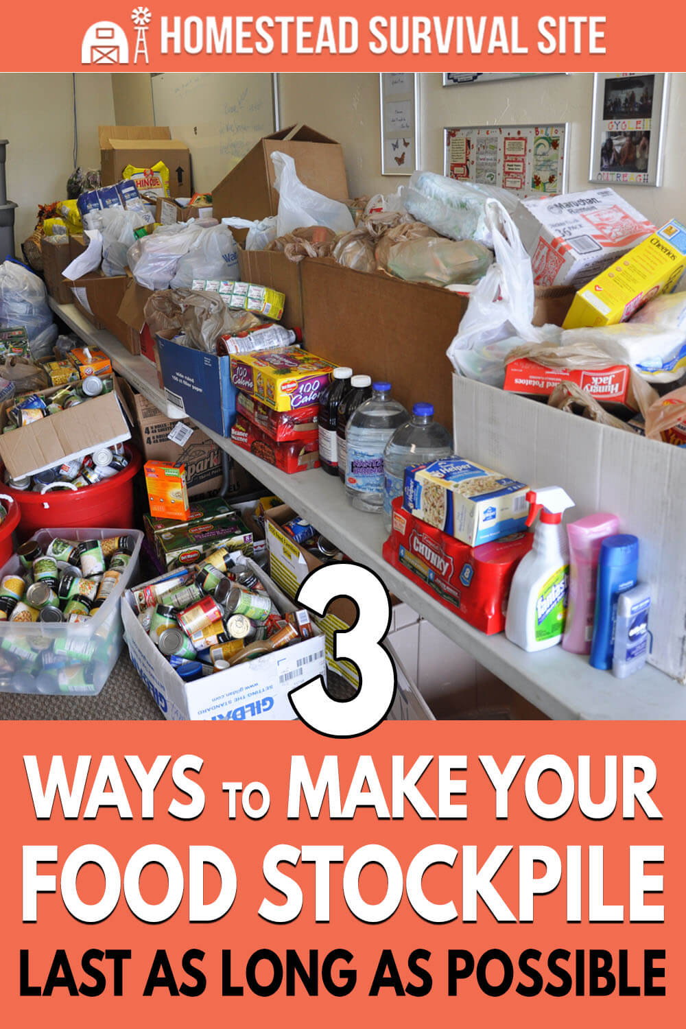 3 Ways To Make Your Food Stockpile Last As Long As Possible