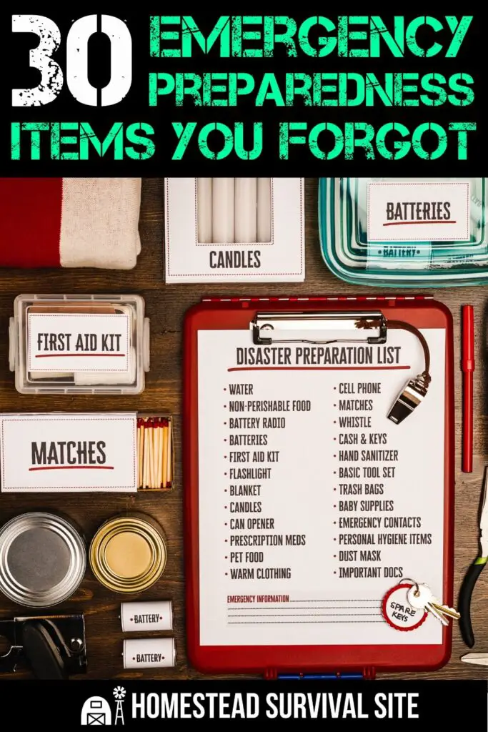 30 Emergency Preparedness Items You Forgot To Get