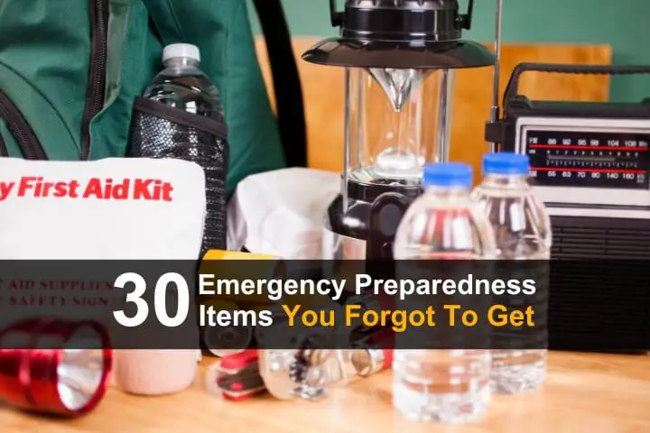 30 Emergency Preparedness Items You Forgot To Get