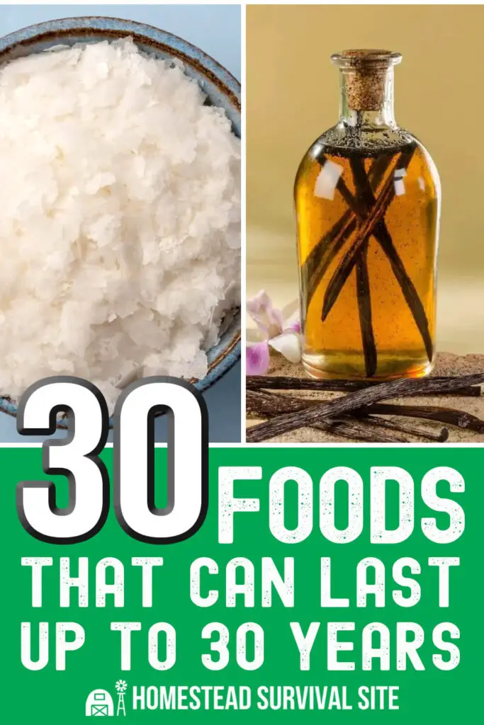 30 Foods That Can Last Up To 30 Years