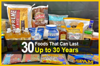 30 Foods That Can Last Up to 30 Years