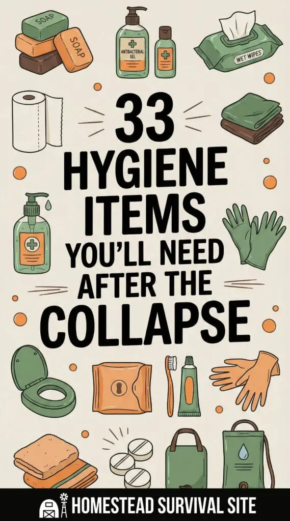 33 Hygiene Items You'll Need After The Collapse