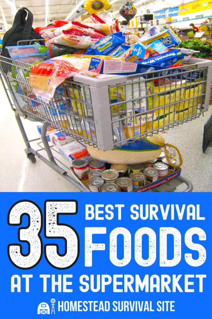 35 Best Survival Foods At The Supermarket