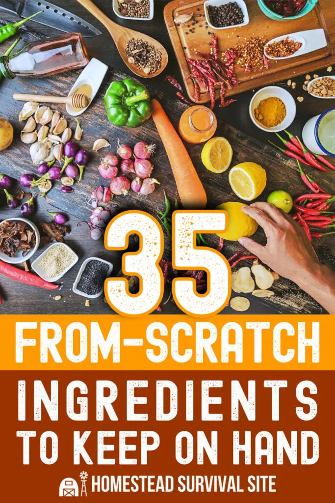 35 From-Scratch Ingredients To Keep On Hand