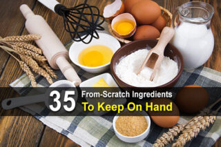 35 From-Scratch Ingredients To Keep On Hand