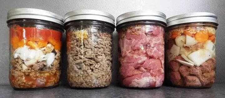 4 Jars of Canned Beef