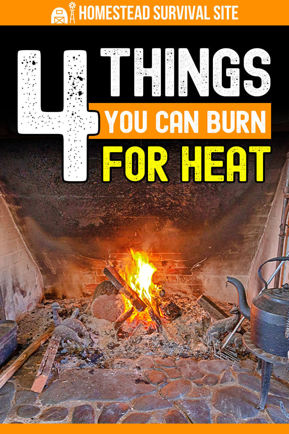 4 Things You Can Burn for Heat When You Run Out of Firewood