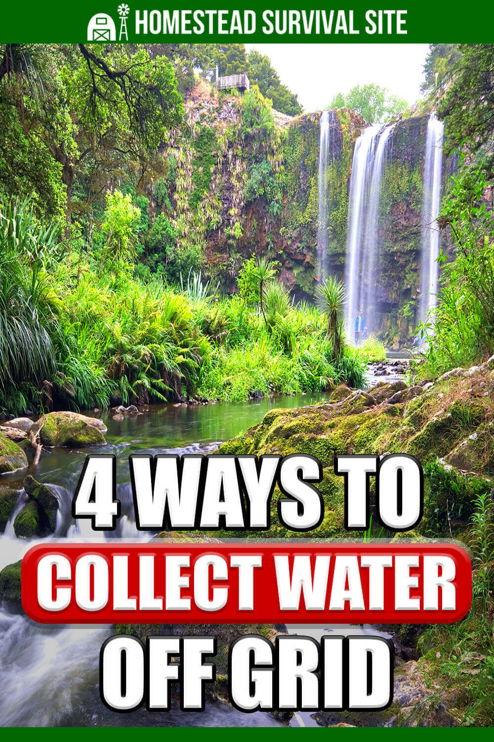 4 Ways to Collect Water Off Grid