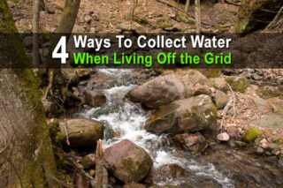 4 Ways to Collect Water When Living Off the Grid