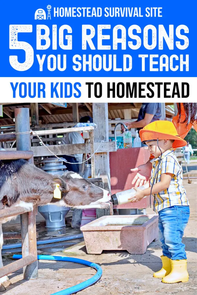 5 Reasons You Should Teach Your Kids to Homestead