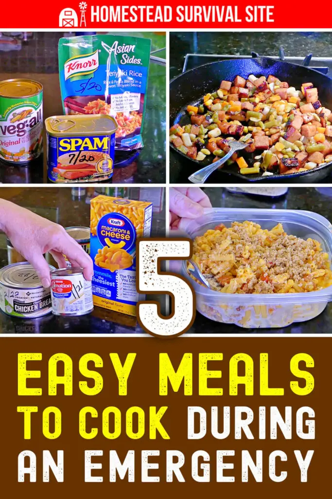 5 Easy Meals To Cook During An Emergency